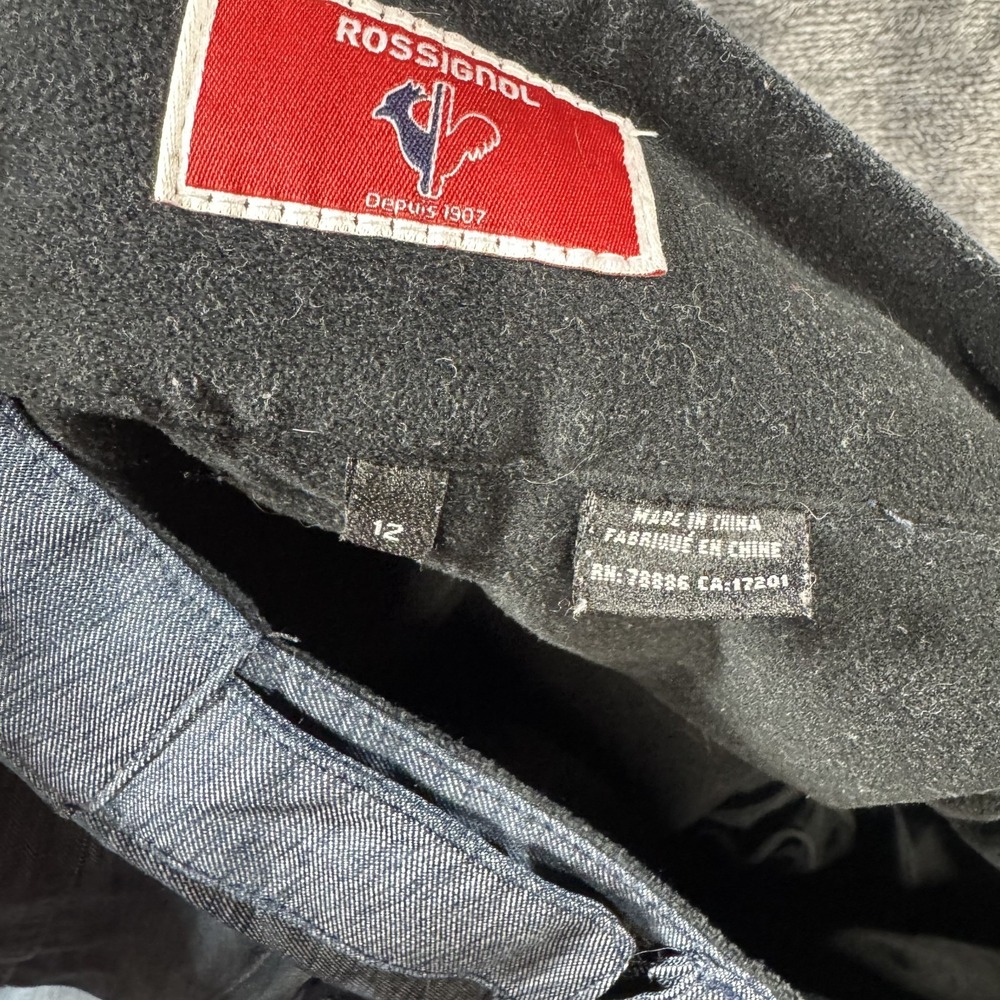 ROSSIGNOL Womens Ski Snowboarding Pants, Size 12, Dark Gray - Picture 10 of 14